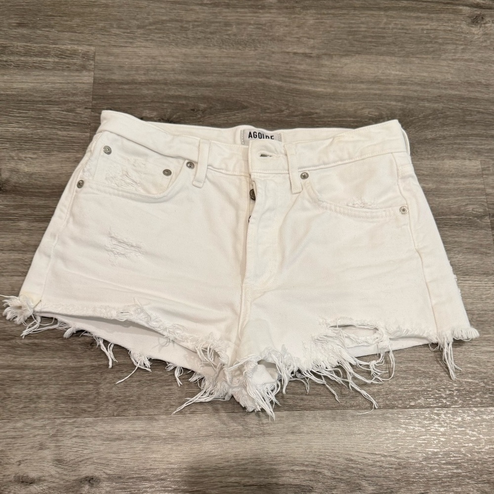 AGOLDE denim shorts